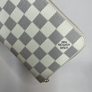 LOUIS VUITTON Damier Azur Zippy Organizer Long Wallet